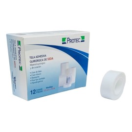 Telas Adhesivas de acetato con adhesivo en una de sus caras. Longitud: 10 m. Ancho: 2.50 cm. Presentación: 12 piezas.