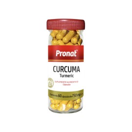 Curcuma Suplemento Alimenticio 750 Mg 60 Cápsulas
