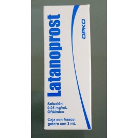 Latanoprost Solución Oftálmica Cada ml contiene: Latanoprost 50  µgEnvase con un frasco gotero con 3.0 ml.